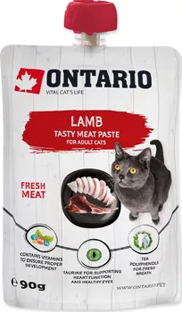 Krmivo pro kočku Ontario Lamb Fresh Meat Paste 90 g