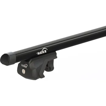 HAKR Brno Střešní nosič Seat Exeo Combi s podélníky 2008-2013, ALU BLACK tyč | HAKR
