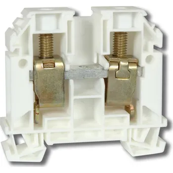 Solarmi svorka řadová RSA 35 A na DIN lištu, bílá