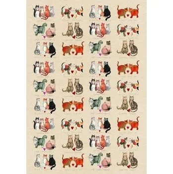 Utěrka Kuchyňská utěrka Marvellous moggies Alex Clark (Kuchyňské utěrky s kočkou, kočka)