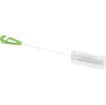 Kartáč na láhve a demižony, Popis: Kartáč na dětské láhve, Průměr [mm]: 60, Provedení: Syntetická vlákna PA, plastové držadlo