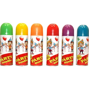 Dřevěná hračka Párty nudle ve spreji Barvy: fialová