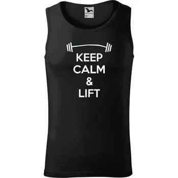 Pánské tílko Pánské tílko Malfini Core Keep calm and lift