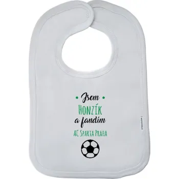 Bryndák Dětský bryndák New Baby Fandím fotbalu se jménem