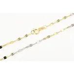 Řetízek ze žlutého zlata ankr valentina 45 cm ZLR1166F + DÁREK ZDARMA