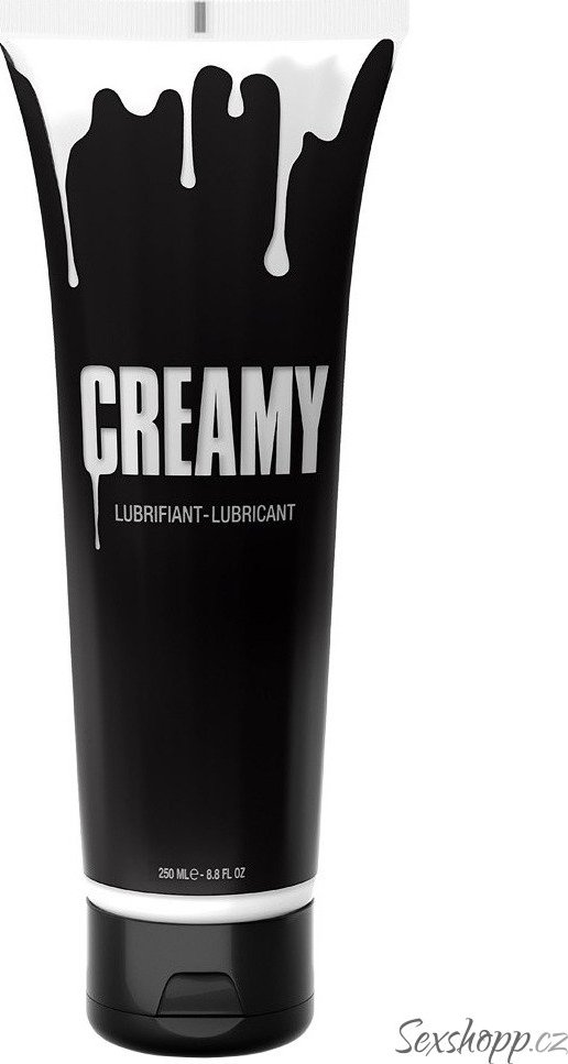 Lubrikační gel/umělé sperma Creamy, 250 ml