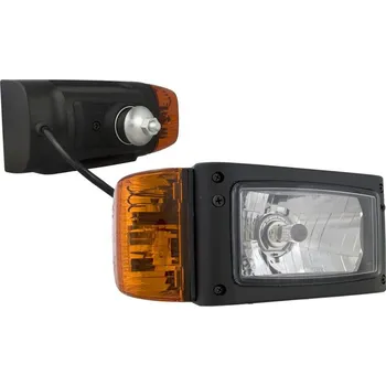 Přední světlomet H4 s blikačem, pravý