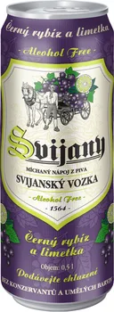 Pivo Pivovar Svijany Svijanský Vozka černý rybíz/limetka 0,5 l plech
