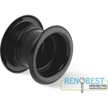 Větrací mřížka AC-T Průchodka větrací ACT kulatá plastová černá Barva: černá