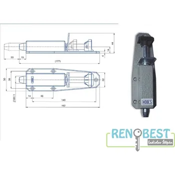 HOBES Stavěč dveří SD 2 Varianty: SD 2