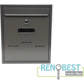 Poštovní schránka SATOS Poštovní schránka RADIM malá Barevné provedení: šedá