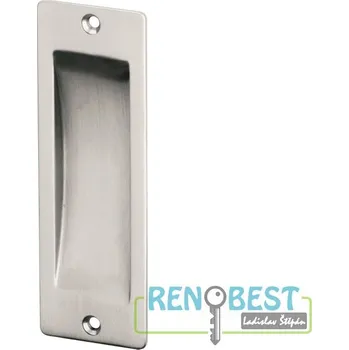 Dveřní kování AC-T Mušle HR na posuvné dveře matný nikl (2 vruty) DOPRODEJ zboží na dotaz Provedení: bez otvoru, Povrchová úprava: matný nikl