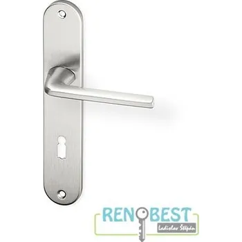 Stavebniny AC-T Dveřní kování MARINA OV matný nikl Rozteč: 72 mm, Provedení: pro vložku - PZ, Povrchová úprava: nikl mat.