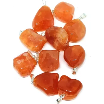 Přívěsek Karneol přívěsek, tromlovaný