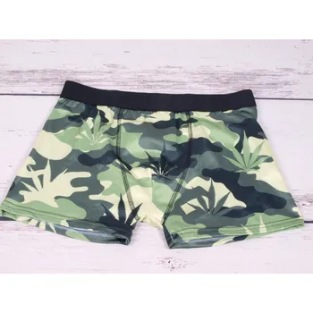 Nátělník boxerky YO zelené maskáčové velikost oblečení - dospělí: XXL