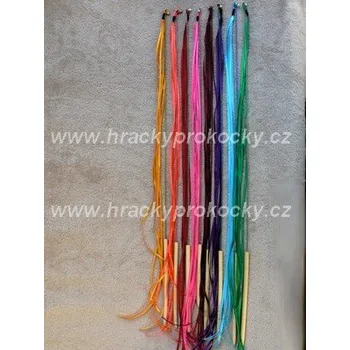 Hračka pro kočku Dlouhé mašle Barva: šedá