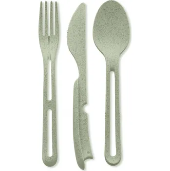 Příbor koziol KLIKK sada příborů set 3ks, organic zelená 4003668