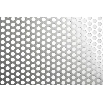 Plech PLECHY DĚROVANÉ-OTVORY KRUHOVÉ PŘESAZENÉ, mat. 1.4301