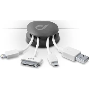 kabelová chránička Kabelový organizér Cellularline CABLE MANAGER, nalepovací CABLEMANAGER
