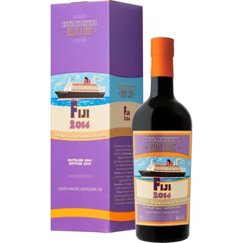 Rum Transcontinental Rum Line Fiji 2014 48 % 0,7 l dárkové balení