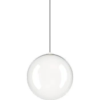 Lodes Random Solo 18, závěs z čirého foukaného skla, 1x3W LED 2700K, prům.18cm