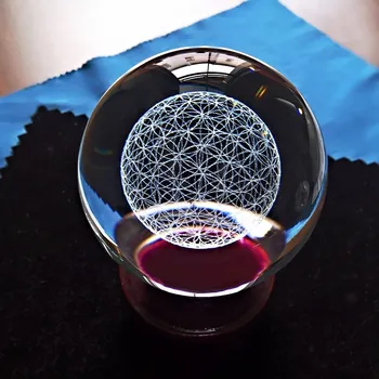 3D květ života dekorace