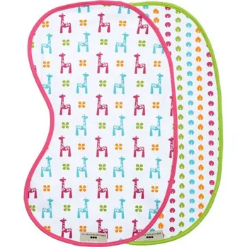 Dětská deka JJ COLE Dečka k odříhnutí 2ks červená/zelená