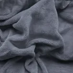 Numberoplus Mikroplyšové prostěradlo 90 x 200 cm-TMAVĚ ŠEDÉ
