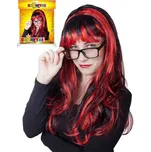 Rappa Karneval Paruka červenočerná dospělá