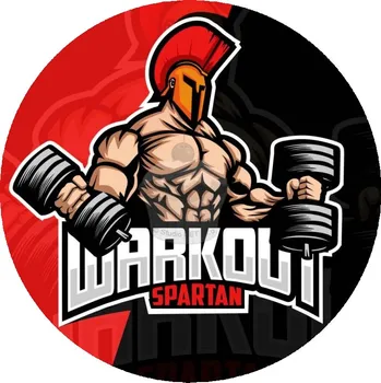 Jedlá dekorace na dort Caketools Jedlý papír "Fitness Sparťan" - A4