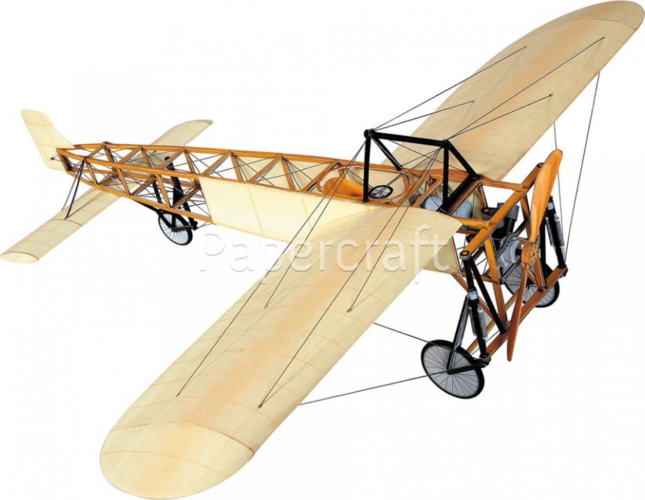 Papírový model - Letadlo Blériot XI (669) - 107000013