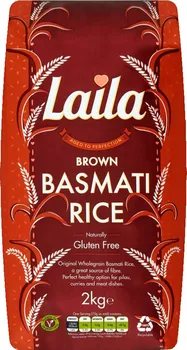 Rýže Laila Hnědá Basmati rýže 2 kg