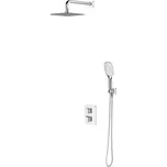 Omnires PARMA SYSPM17ACRB Podomítkový sprchový set s termostatickou baterií, chrom-bílá
