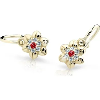 Náušnice CUTIE Dětské zlaté náušnice B38024