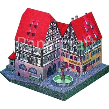 Papírový model Papírový model - Mariánská lékárna Rothenburg (72474 - 107000059