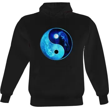 Pánská mikina Pánská mikina s kapucí s potiskem Men's Hoodie Dark pánské