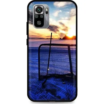 Pouzdro na mobilní telefon Kryt Xiaomi Redmi Note 10S silikon Hockey Sunset (obal neboli pouzdro na Xiaomi Redmi Note 10S)