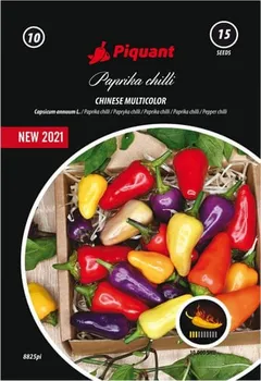 Semeno Piquant Chinese Multicolor chilli paprička 15 ks
