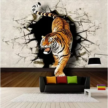 Fototapeta Solution Media 3D tapeta - Stereoskopický Tygr MU2535 6 - Samolepící tapeta - 380-450g/m2