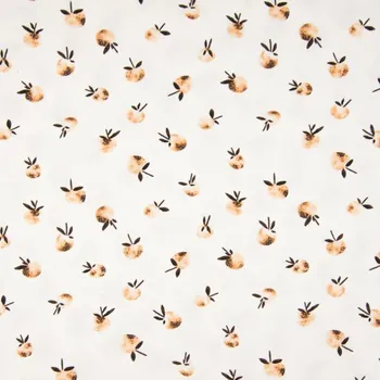 Úplet 21993 bílý, béžová jablíčka, š.145