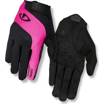 Cyklistické rukavice dámské rukavice Giro Tessa LF, black/pink - vel. S 120128
