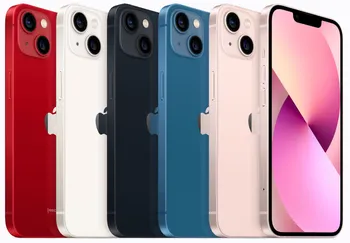Apple iPhone 13 barevné varianty
