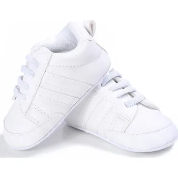 Dětská sálová obuv Capáčky "sportovní tenisky" Věk: 0-6 měsíců, Motiv: bílé