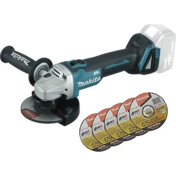 Elektrické nířadí MAKITA DGA504ZX1 Aku úhlová bruska 18V (bez aku) + příslušenství