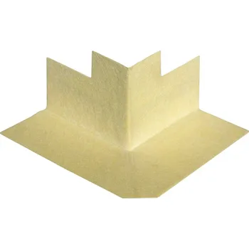 Stavební profil BP1 vnější růžek pružný žlutá, 140x140 mm, 1 ks