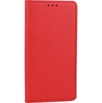 Pouzdro na mobilní telefon Recenze TelOne Smart Book Magnet pro LG G8S Thinq červené