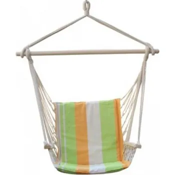 Zahradní houpačka Závěsná houpačka Dalian oranžová s limetkou