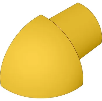 Stavební profil SP15 vnější růžek k ukončovací liště C ACARA, PVC žlutá, 6 mm, 6 ks