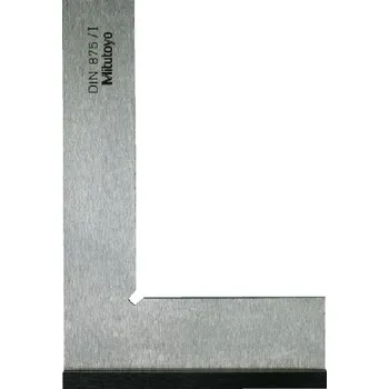 Úhloměr Úhelník 90° zkušební se "stojánkem" MITUTOYO Rozměr: 75x50 mm ocel tř.1