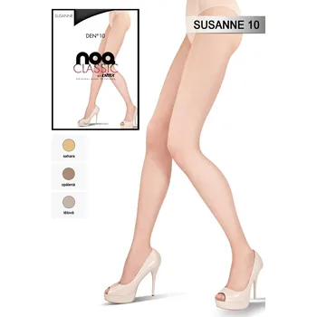 Dámské punčochy SUSANNE dámské punčochové kalhoty bez zesíleného sedu, různé barvy, 10 DEN, KNITTEX Varianta: opálená, vel. 4